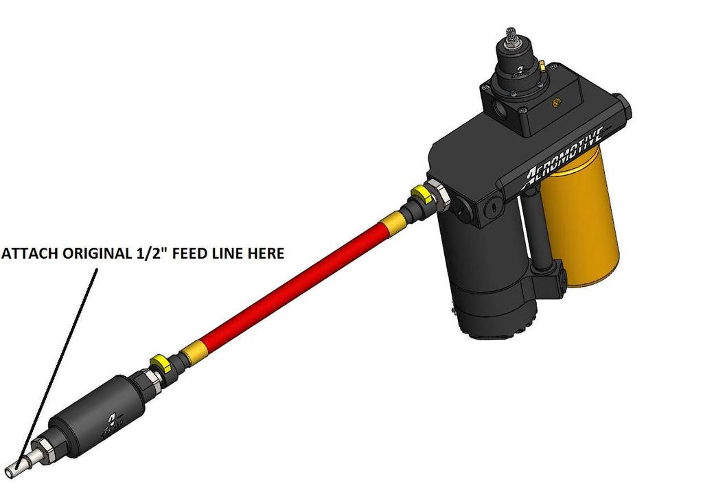8. Attach the filter line assembly to the fuel pump inlet. FIGURE 1-6 FIGURE 1-6 9.