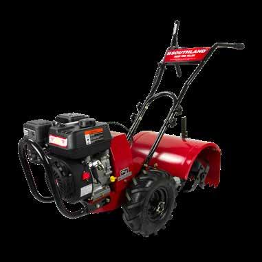 and 10 Tilling Depth Self-sharpening Counter Rotating Tines Eliminate the Need to