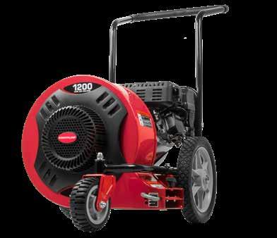 Fuel Delivery System 1200 CFM Air Volume - Up to 4x More Volume Than Backpack Blowers Well