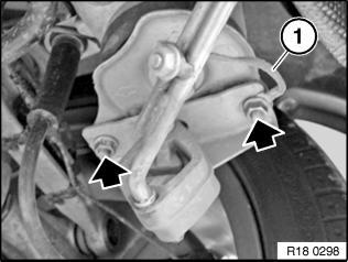 See figure 5. The rear hangers are each held on with a single nut as pointed out in figure 6. Fig: 5 Fig: 6 7.