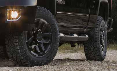SUPPORT THE AVAILABLE ACCESSORY OFF-ROAD LED LIGHTING PACKAGE