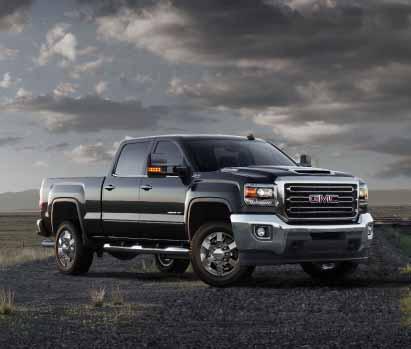 power-folding, Available on 2500HD and 3500HD SLT Crew Cab Single Rear Requires 2500HD All Terrain Crew Cab Standard Bed model. Denali is the ultimate expression of Professional Grade. Vortec 6.