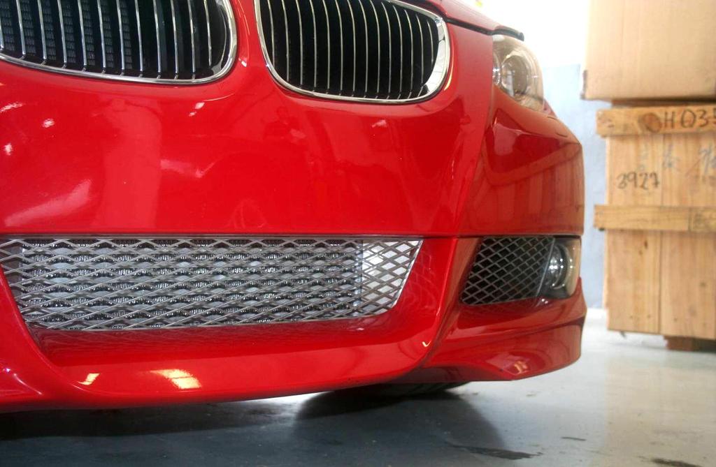 Reinstall bumper cover and under panels. Thank you for purchasing one of the finest performance upgrades made for the BMW 335i Twin Turbo.
