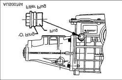 307-01-50 Automatic Transmission 307-01-50 GENERAL PROCEDURES (Continued) 2. Raise the vehicle on a hoist or place on a service 4. Partially fill the transmission (if the vehicle is on a pit.