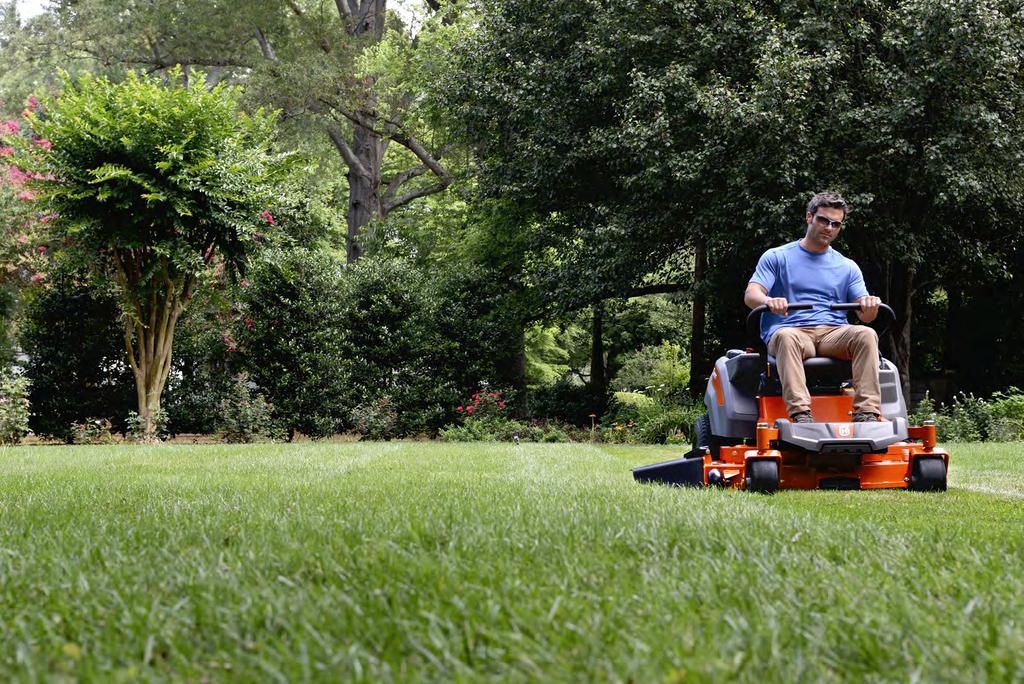 Rugged chassis and ergonomic controls put mow-anywhere performance at your fingertips.