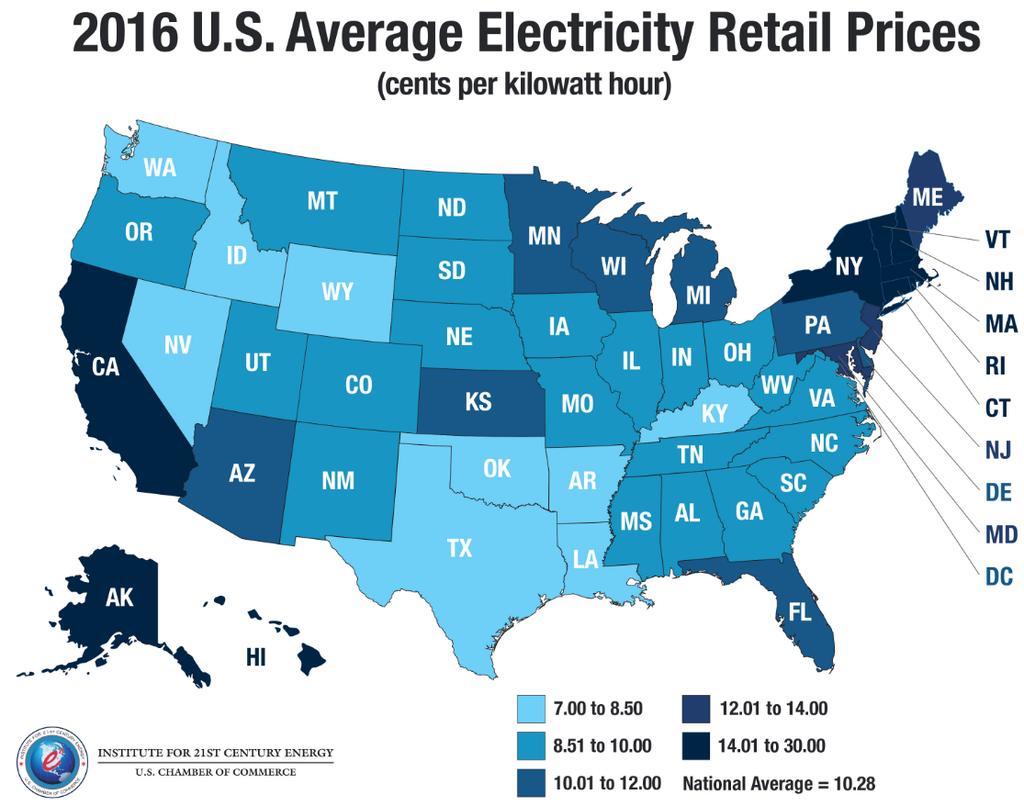 The high cost of electricity in Massachusetts We are here