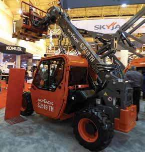 Skyjack, GMG, Snorkel, Manitou, MEC and Bailey Cranes all unveiled new products, although the biggest surprise came from JLG, where the company launched the X1000AJ, its version of the recently