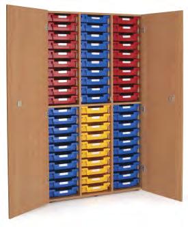 6 Tray Storage Cupboard Holds 6 trays.