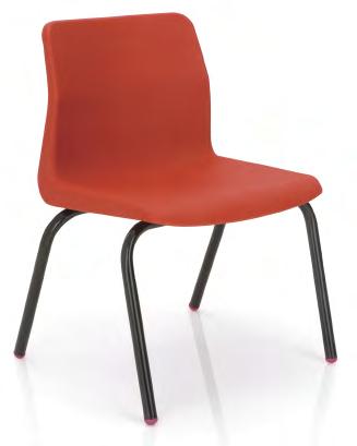 KM P Polypropylene Chair Available in sizes 4, 5 and 6 only. (Packs of 8) P4 80mm Seat Height.