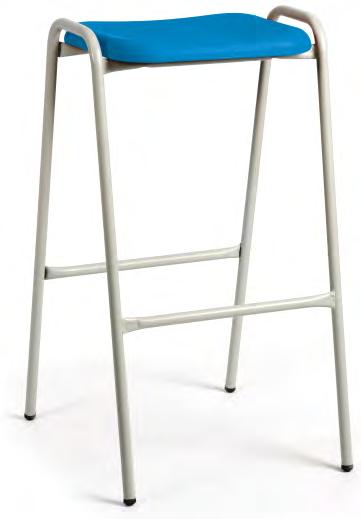 KM Rectangular Stool Available in a choice of 6 seat heights NP6 Seat