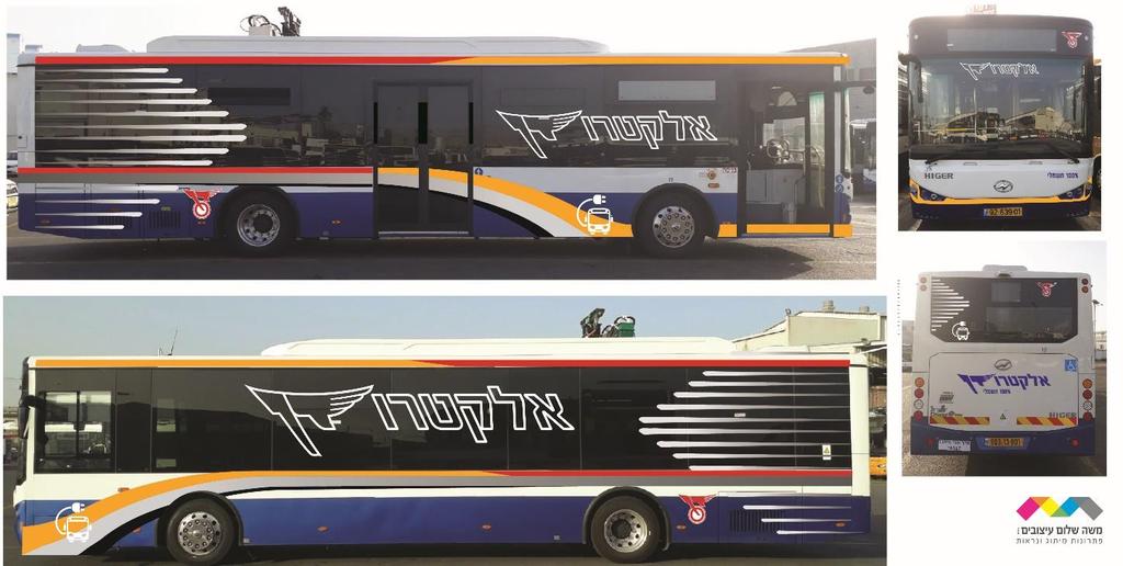 Tel Aviv Project (Israel) The first year of operation of the 5 UC Chariot e-buses was considered as a big success by Tel Aviv municipality; As a result another 21 UC e-buses were manufactured in 2017