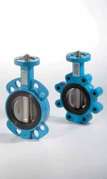 applications with compatible materials to working conditions Certifications 97/23/CE PED, 94/9/CE ATEX, SIL IEC 61508 - IEC 61511 GOST-R, CU TR 10 CU TR 32, TA-Luft Butterfly Valves with rubber seat