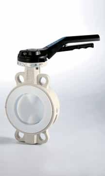 301TT series HT600 series Butterfly Valves with PTFE lined 1.