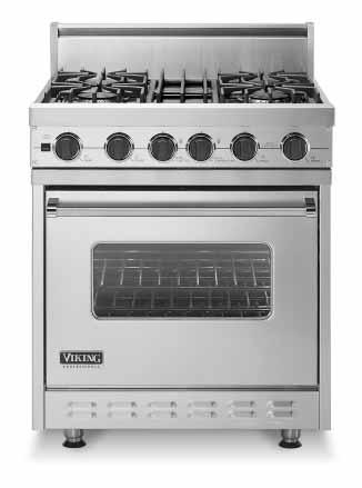 Standard Features & Accessories All models include Large, self-cleaning convection oven (see indiv.