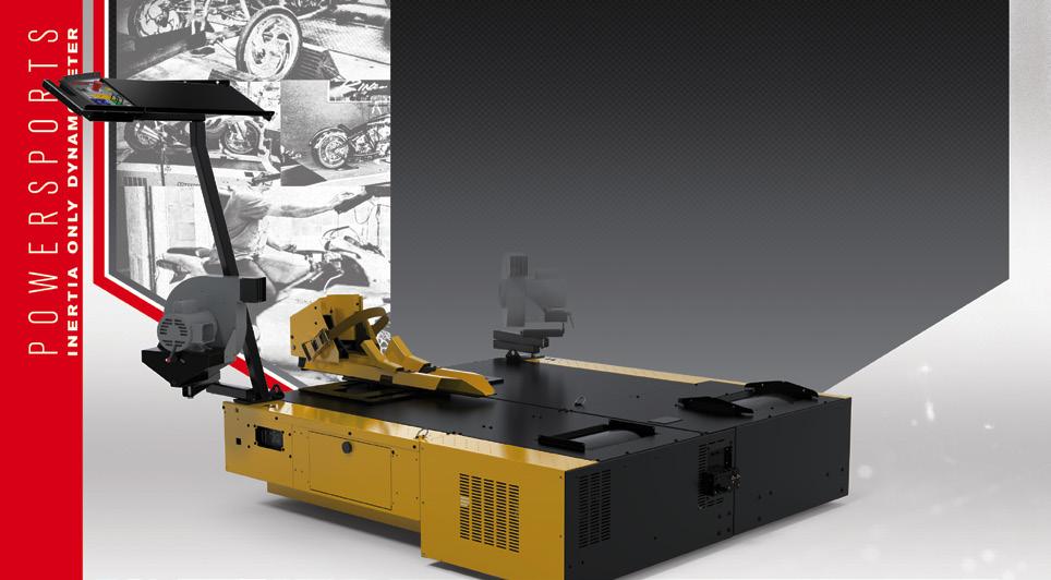 MODEL 200iX CHASSIS DYNAMOMETER Dynojet s cutting edge engineering delivers the precise horsepower measurements a technician needs to make quick and accurate evaluations of engine and drive-train