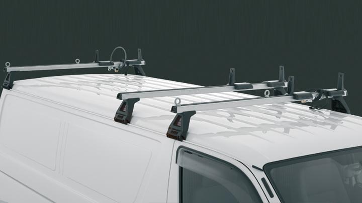 Standard Kit Roof Rack Tradesmen with lengthy loads will rely on the Toyota Genuine Roof Rack.