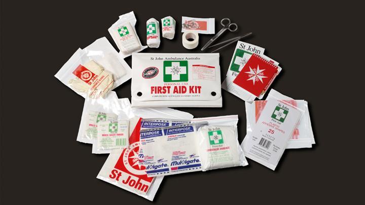 Personal First Aid Kit You can't afford to be without this handy pack.