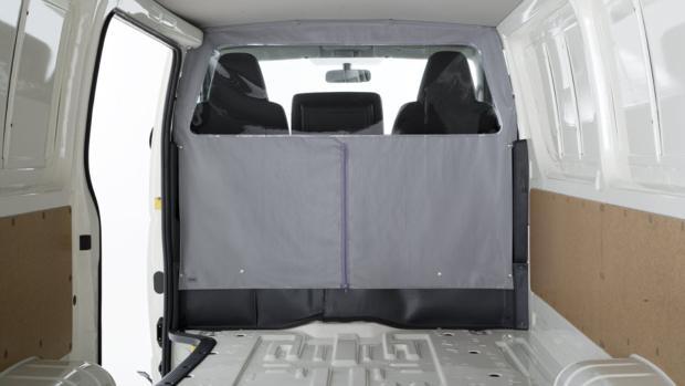 Air Conditioning Curtain The Toyota Genuine air conditioning curtain is designed to increase the efficiency of the air conditioning in the HiAce cabin.