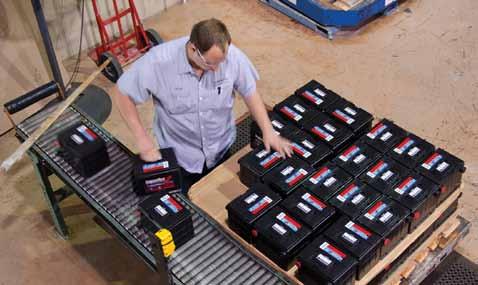 Superlex batteries are delivered to their destination by our dependable and dedicated