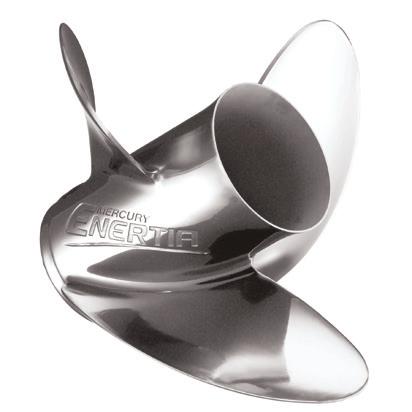 SpitFire Mercury s state-of-the-art aluminum propeller provides 3-blade