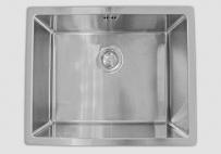 Single sink c/w 1 overflow and strainer waste $277 Dimensions 496 x 446 Bowl 450 x 400 x