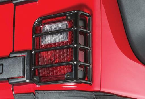 TACTIK Factory Taillight Euro-Guards Installation Manual: for 07- Current Jeep Wrangler JK # 13117.0101 and # 13117.