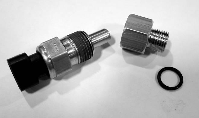 For 2014-16 models, remove the plug to the right of the main oil drain plug using a 3/8 allen wrench.