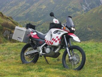 This conversion kits turns the into a true touring bike suitable for long-distance trips.