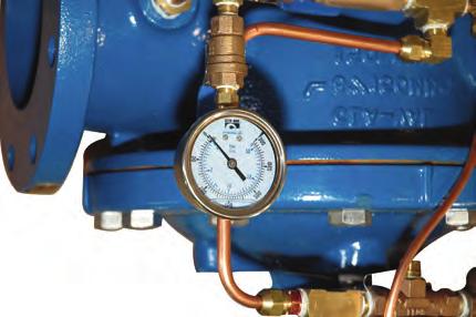 Model X141 4" Pressure Gauge All gauges have dual scale (PSI/BAR) and are supplied with a 1/4" NPT bottom connection.