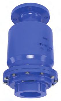 Series 33A Sizes 1" - 2" - 3" - 4" - 6" Air Release & Vacuum Breaker Valve (Threaded & Flanged) Standard Maximum Operating Pressure 300 psi Standard Epoxy Coated Ductile Iron Body Automatically