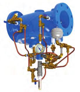 This dual set point arrangement allows for reduction in water loss by not over pressurizing the system during times of low demand, while providing adequate pressure during high or fire demand.