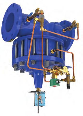 60-08 (Full Internal Port) 660-08 (Reduced Internal Port) MODEL Booster Pump Control Valve with High Capacity Pilot System Schematic Diagram Designed for Larger Sized Pump Stations Low Head Loss