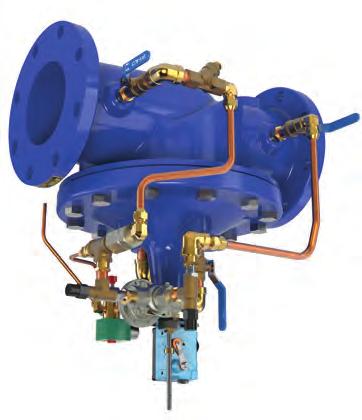 60-31 (Full Internal Port) 660-31 (Reduced Internal Port) MODEL Booster Pump Control Valve Simple Hydraulic Operation Low Head Loss Built-in Check Valve Proven Reliable Design The Cla-Val Model
