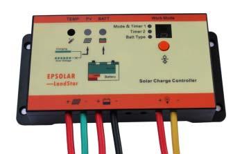 LandStar solar charge controller LS-RP,- 12V/24V auto Public lighting area, such as street light, path way, garden lights, parking area, bus station etc.