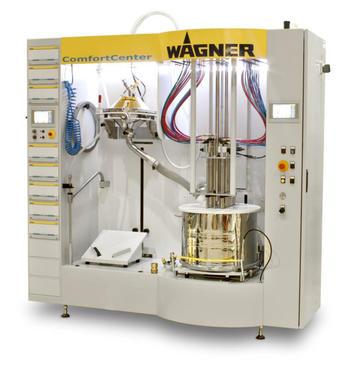moving devices, application, booth & filter. The PXE powder center fulfills all requirements for the powder supply of an automatic coating system.