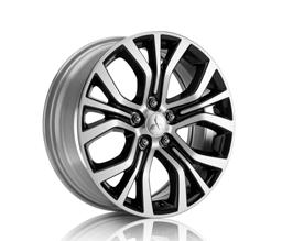Recommended tyre size 215/60R17 4250D163* Alloy wheel, 18 Dual tone. Diamond cut.
