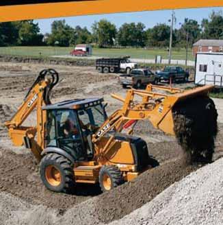 Best backhoe feel Case M Series 3 loader/backhoes feature Case-exclusive PCS (PRO CONTROL SYSTEM) which allows fast positioning of the bucket with pinpoint accuracy.