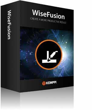 KEY BENEFITS WISEFUSION WiseFusion optimized welding function produces a very narrow and energy dense welding arc making welding faster and heat input lower.