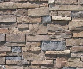 Style: Canyon Ledge (Color shown is Santa Fe) Rectangular shaped strips of varying depths Typically dry stacked, may be grout jointed 1 to 2½ 1½ to 5½" 4-17 Santa Fe LDSFF Ozark Mountain LDOZF Autumn