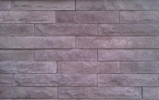 Style: Strip Ledge (Color shown is ) Consistent size strips with varying depth. Typically dry stacked, but can be grout jointed.