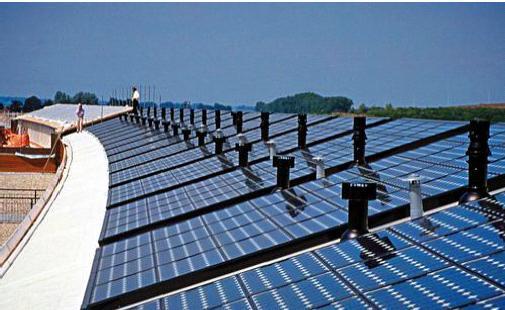 COMMERCIAL ROOFTOP SOLAR Goal: Module level MPPT (>98%) Barrier: Cost & reliability Approach: DC/DC or DC/AC module integrated converters Goal: Light weight, roof-top inverter [controversial] 99%,
