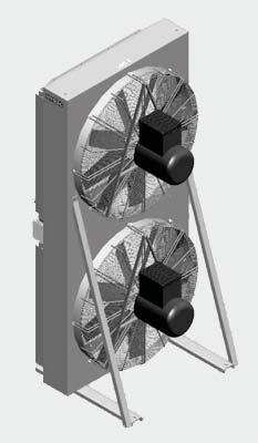 axial fan and (4)