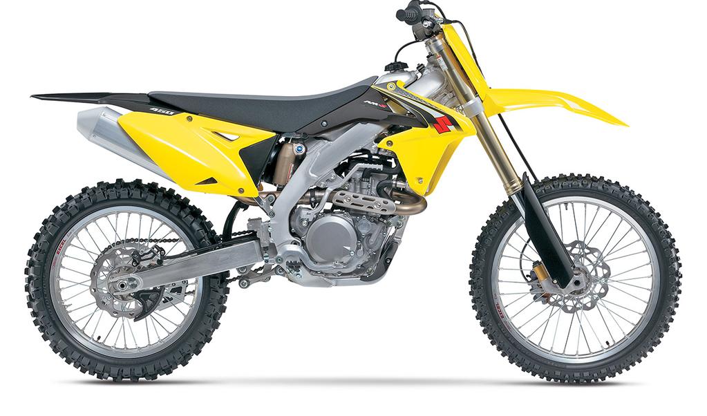 Chassis Features The frame has increased rigidity and reduced weight from the previous generation RM-Z450.