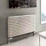 Sax horizontal shown on pages 66-67 High quality Italian design & manufacture Steel; 20mm x 25 tubes with 30mm collectors 10 year guarantee, CE approved & certified to BS EN442 RAL 9016 as standard,