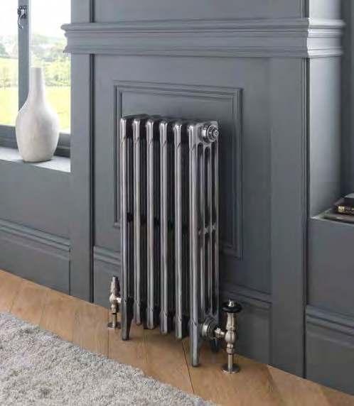 Aston Aston 4 Column, 6 sections, 760mm high in a Polished with Nickel Vintage XL TRV s 3 or 4 column 4 heights Up to 40 sections Full range and sizes see pages 142-143 Registered trademark of Farrow