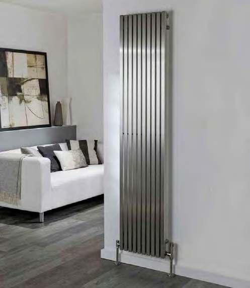 Mara Mara 1800 x 390 in Brushed Stainless Steel with