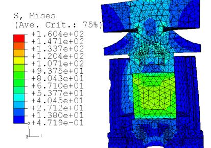 During the design phase; a comprehensive stress analysis using a Finite Element Analysis Program (Abaqus FE program version 6.