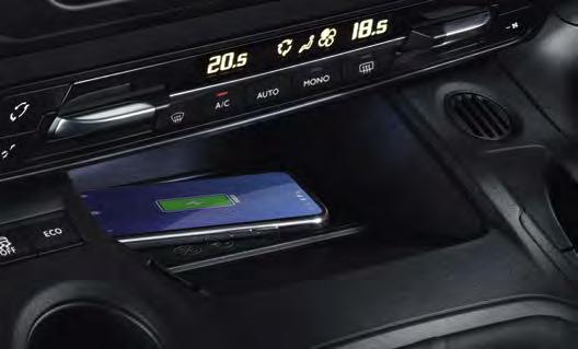 access to selected apps and media from your smartphone via Apple CarPlay and Android Auto.