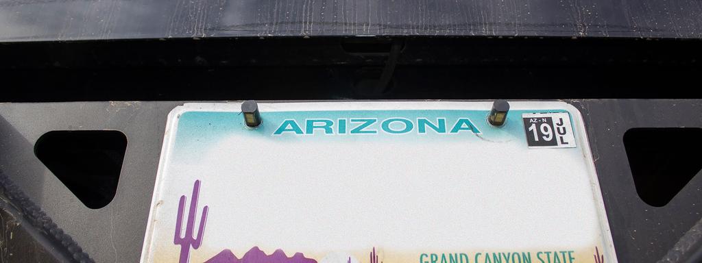 ADDICTIVE DESERT DESIGNS 13. Install your license plate using the supplied LED License Plate Lights as the bolts.