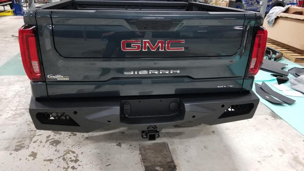 Congratulations on your purchase of the industries best and most stylish GM 1500 Rear Bumper! This bumper has been engineered for strength while keeping the weight down.